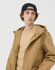Parka jacket with hood