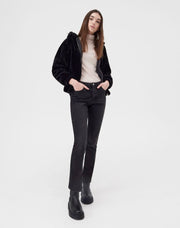 Pocketed denim jacket