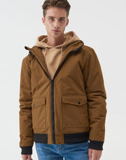 Eco aware hooded jacket