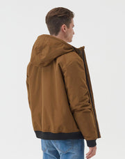 Eco aware hooded jacket