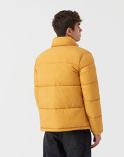 Quilted jacket with high collar