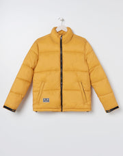 Quilted jacket with high collar