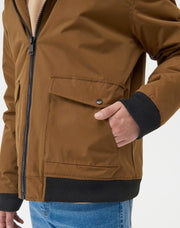 Eco aware hooded jacket