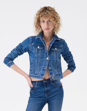 Eco aware denim jacket