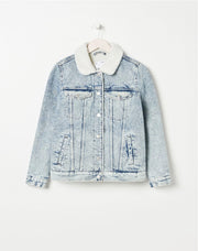 Eco aware denim jacket